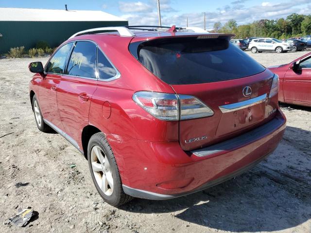 Photo 3 from auction – 2010 LEXUS RX 350 with VIN 2T2BK1BA6AC079305