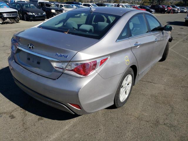 Photo 4 from auction – 2013 HYUNDAI SONATA HYB with VIN KMHEC4A48DA064532