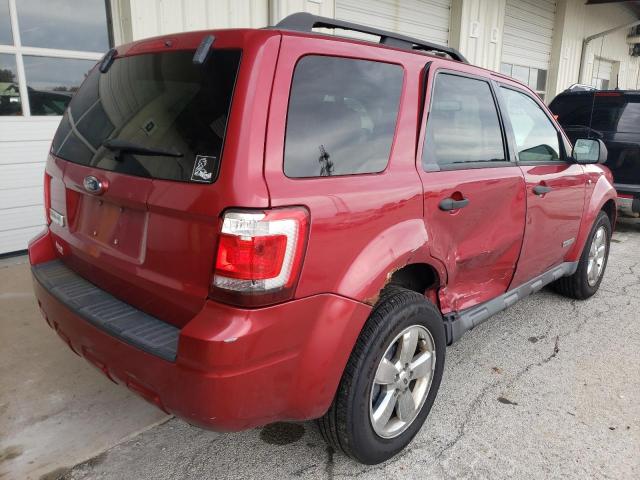 Photo 4 from auction – 2008 FORD ESCAPE XLT with VIN 1FMCU03198KD76410