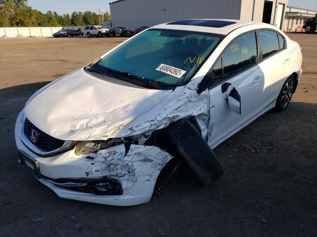 Photo 2 from auction – 2013 HONDA CIVIC EXL with VIN 19XFB2F94DE011926