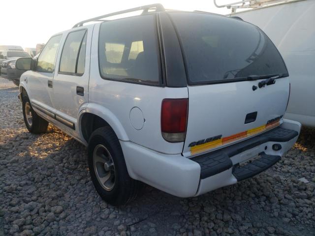 Photo 3 from auction – 2001 CHEVROLET BLAZER with VIN 1GNCS13W112169972