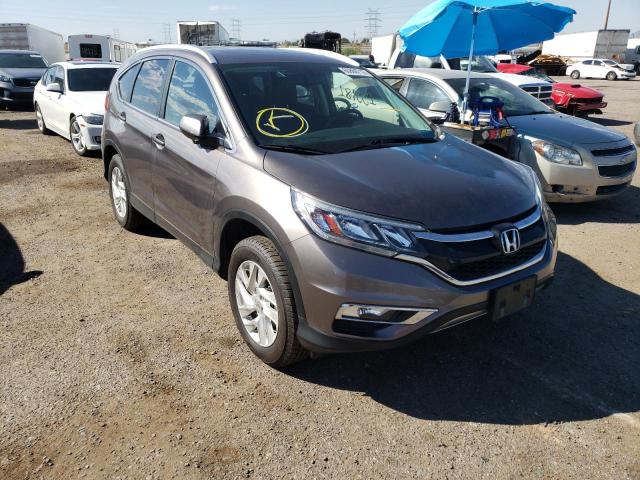 Photo 1 from auction – 2015 HONDA CR-V EXL with VIN 5J6RM4H78FL002729