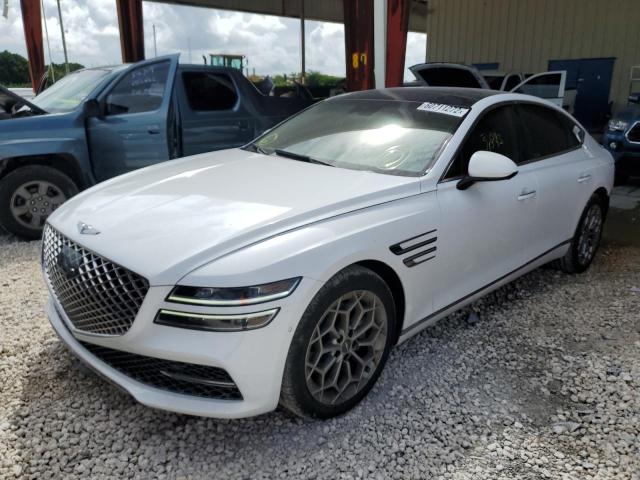 Photo 2 from auction – 2022 GENESIS G80 BASE with VIN KMTGB4SC5NU139386
