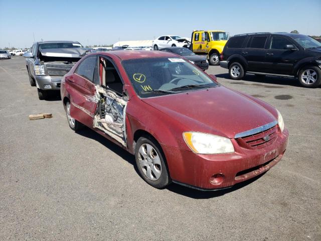 KIA SPECTRA LX 2006 with VIN KNAFE122465254321 - Photo from auction