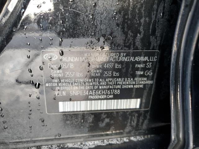 Photo 10 from auction – 2019 HYUNDAI SONATA LIM with VIN 5NPE34AF6KH761788