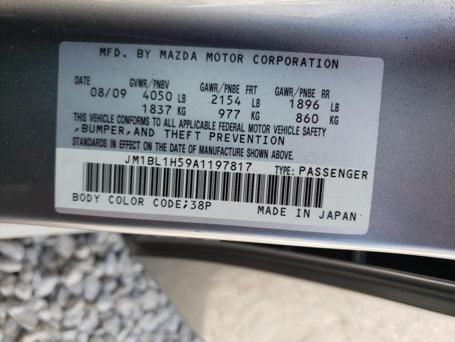 Photo 10 from auction – 2010 MAZDA 3 S with VIN JM1BL1H59A1197817