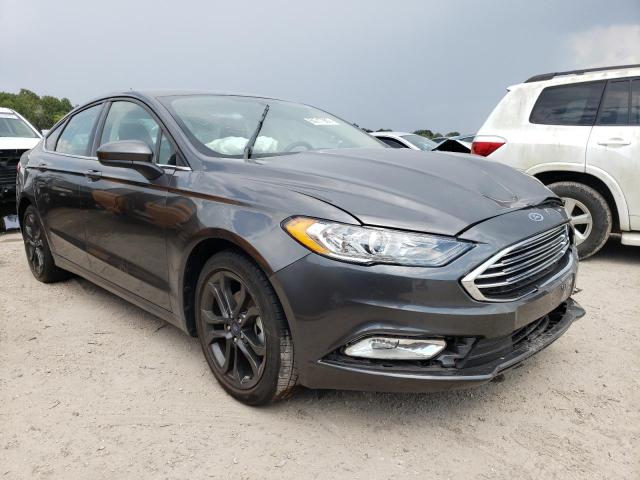 FORD FUSION SE 2018 with VIN 3FA6P0HD8JR216862 - Photo from auction