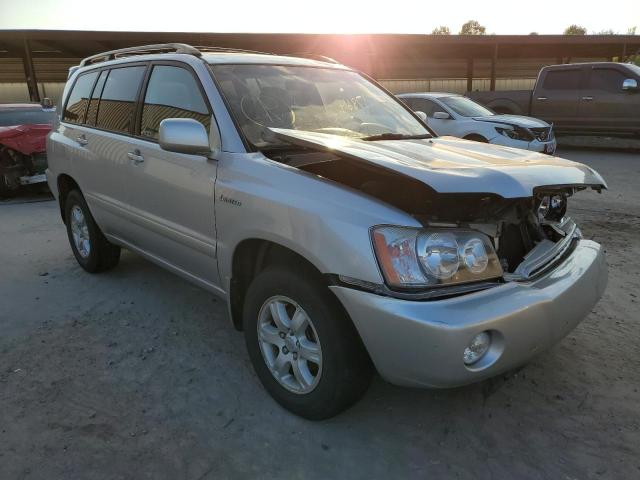 TOYOTA HIGHLANDER 2002 with VIN JTEHF21A720090816 - Photo from auction