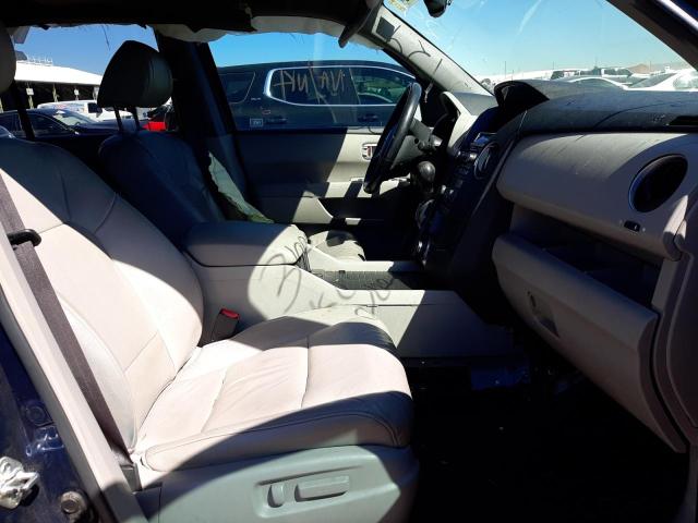 Photo 5 from auction – 2013 HONDA PILOT EXL with VIN 5FNYF3H69DB036143