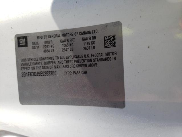 Photo 10 from auction – 2014 CHEVROLET CAMARO 2SS with VIN 2G1FK3DJ5E9282280