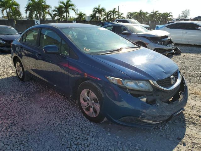 HONDA CIVIC LX 2015 with VIN 19XFB2F59FE011663 - Photo from auction