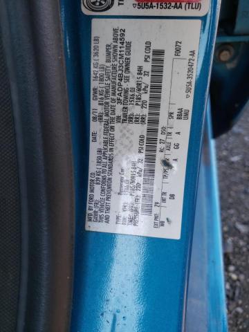 Photo 10 from auction – 2012 FORD FIESTA SE with VIN 3FADP4BJ3CM114592