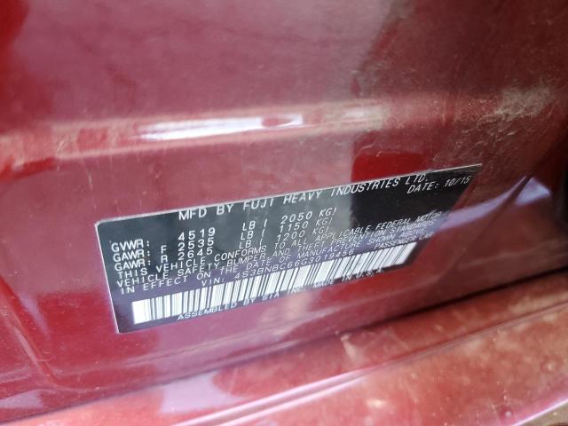 Photo 10 from auction – 2016 SUBARU LEGACY 2.5 with VIN 4S3BNBC66G3019456
