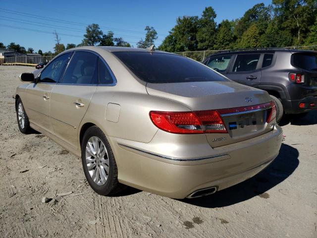 Photo 3 from auction – 2011 HYUNDAI AZERA GLS with VIN KMHFC4DF1BA532244