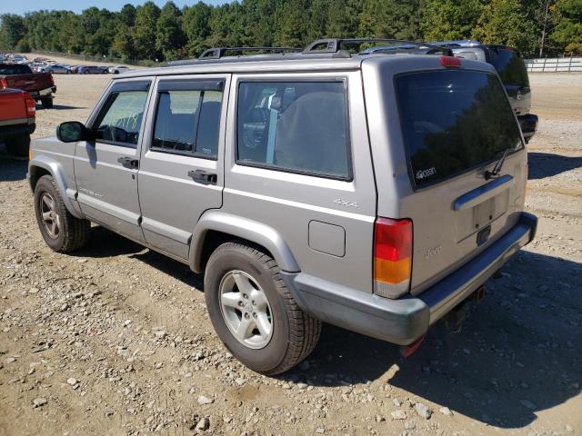 Photo 3 from auction – 2001 JEEP CHEROKEE S with VIN 1J4FF48S91L572894
