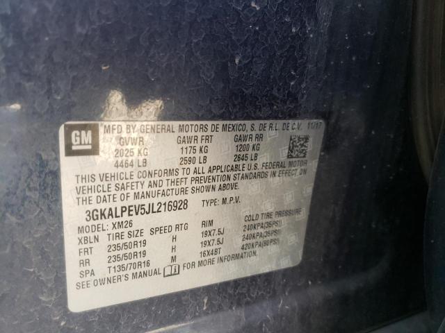 Photo 10 from auction – 2018 GMC TERRAIN SL with VIN 3GKALPEV5JL216928