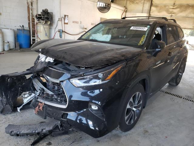 Foto 2 de la subasta – 2021 TOYOTA HIGHLANDER con VIN 5TDHBRCH1MS528555