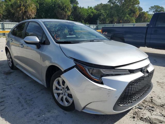 Photo 1 from auction – 2021 TOYOTA COROLLA LE with VIN JTDEPMAE2MJ143700