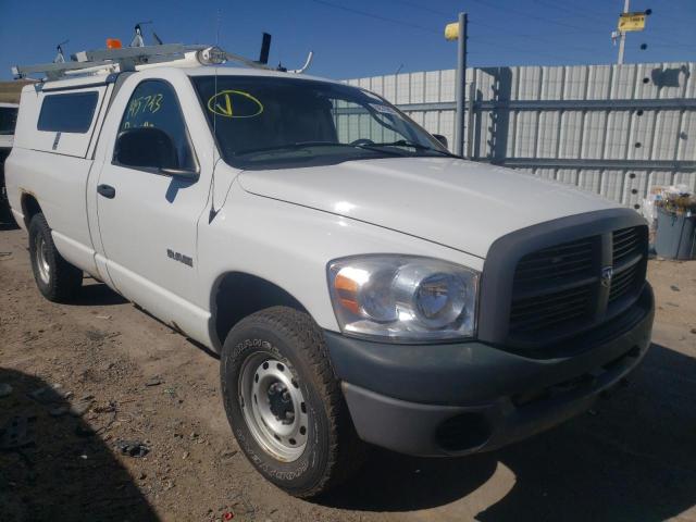 Photo 1 from auction – 2008 DODGE RAM 1500 S with VIN 1D7HU16N48J233181