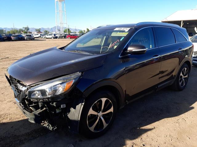 Photo 1 from auction – 2018 KIA SORENTO EX with VIN 5XYPH4A50JG355917