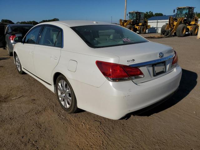 Photo 3 from auction – 2011 TOYOTA AVALON BAS with VIN 4T1BK3DB2BU389005