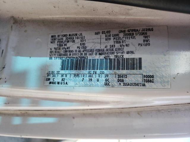 Photo 10 from auction – 2002 FORD ECONOLINE with VIN 1FTRE142X2HA78963