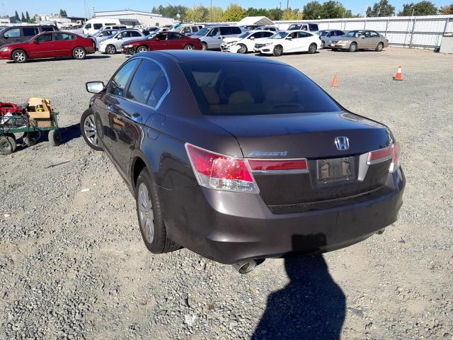 Photo 3 from auction – 2012 HONDA ACCORD EX with VIN 1HGCP3F78CA001928