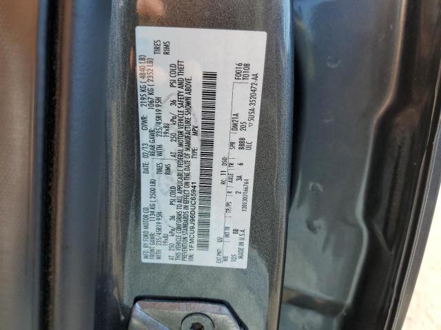 Photo 10 from auction – 2013 FORD ESCAPE TIT with VIN 1FMCU9J96DUC65941