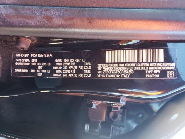 Photo 10 from auction – 2016 FIAT 500X TREKK with VIN ZFBCFXCT6GP354250