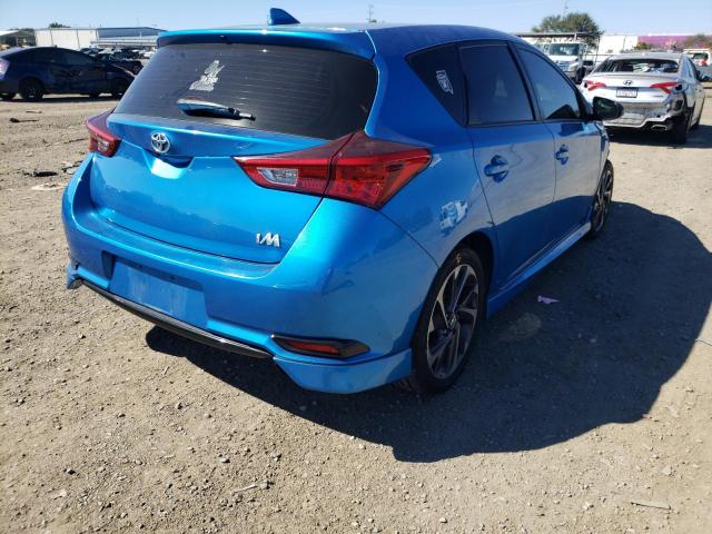 Photo 4 from auction – 2017 TOYOTA COROLLA IM with VIN JTNKARJE3HJ529965