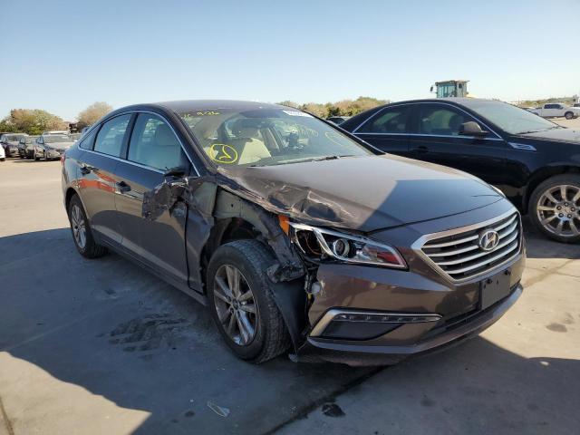 HYUNDAI SONATA SE 2015 with VIN 5NPE24AF3FH113592 - Photo from auction