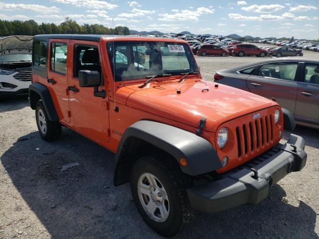 Photo 2 from auction – 2015 JEEP WRANGLER U with VIN 1C4BJWKG4FL710450