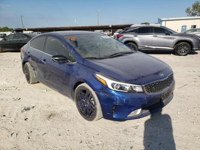 KIA FORTE EX 2017 with VIN 3KPFL4A8XHE110683 - Photo from auction