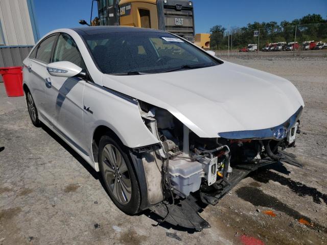 HYUNDAI SONATA HYB 2014 with VIN KMHEC4A42EA104704 - Photo from auction