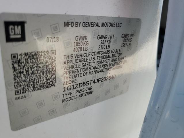 Photo 10 from auction – 2018 CHEVROLET MALIBU LT with VIN 1G1ZD5ST4JF262840