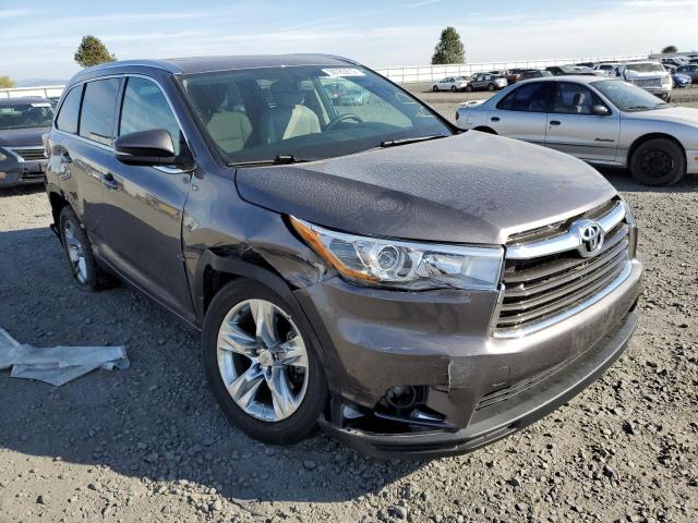 TOYOTA HIGHLANDER 2015 with VIN 5TDDKRFH5FS198562 - Photo from auction