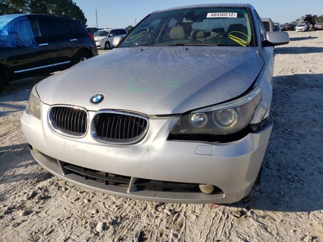Photo 9 from auction – 2006 BMW 530 I with VIN WBANE735X6CM34454