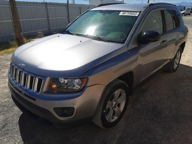Photo 2 from auction – 2016 JEEP COMPASS SP with VIN 1C4NJCBA3GD569132