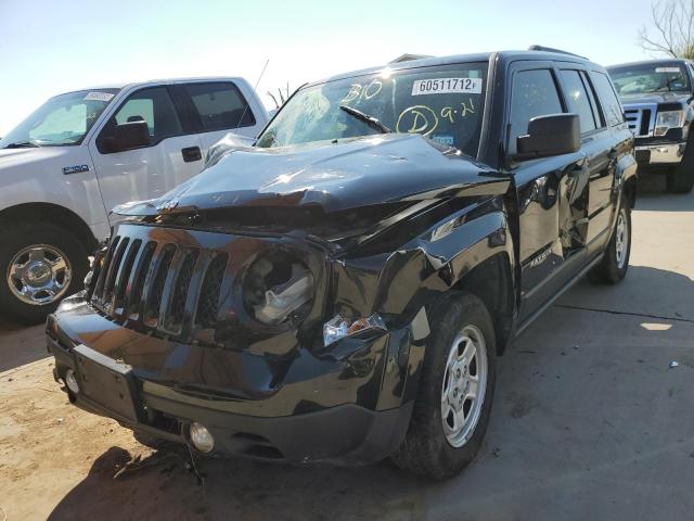 Photo 2 from auction – 2017 JEEP PATRIOT SP with VIN 1C4NJPBA7HD209922