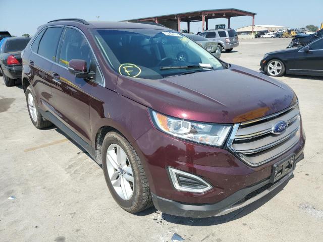 FORD EDGE SEL 2018 with VIN 2FMPK3J85JBC12032 - Photo from auction