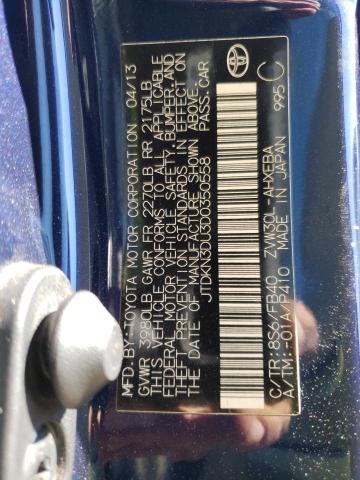 Photo 10 from auction – 2013 TOYOTA PRIUS with VIN JTDKN3DU3D0350558
