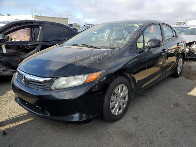 Photo 2 from auction – 2012 HONDA CIVIC LX with VIN 19XFB2F5XCE369902