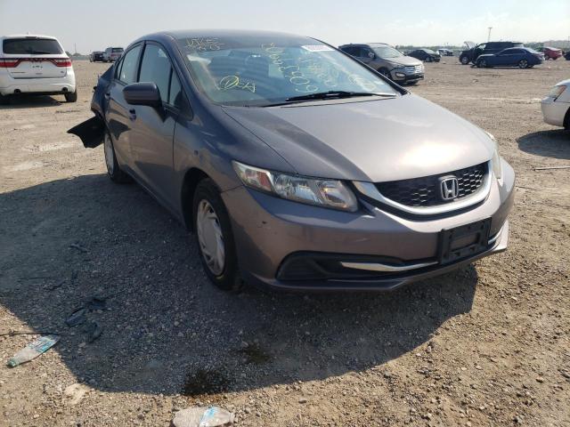 HONDA CIVIC LX 2015 with VIN 19XFB2F50FE000468 - Photo from auction