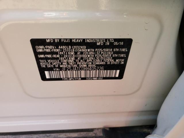 Photo 10 from auction – 2017 SUBARU FORESTER 2 with VIN JF2SJATC0HH405226