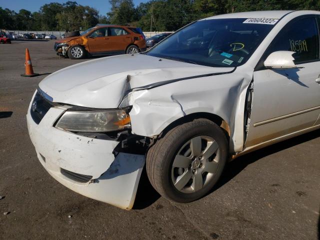 Photo 9 from auction – 2008 HYUNDAI SONATA with VIN 5NPET46C38H380925