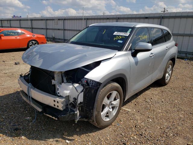 Photo 2 from auction – 2020 TOYOTA HIGHLANDER with VIN 5TDZZRAH9LS504330