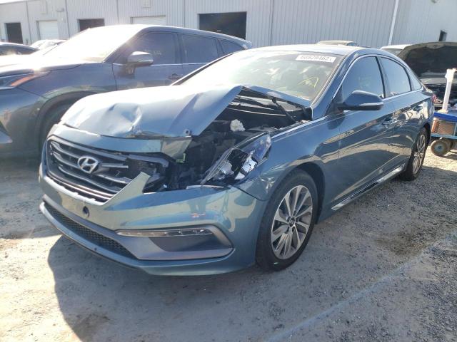 Photo 2 from auction – 2017 HYUNDAI SONATA SPO with VIN 5NPE34AF8HH509503