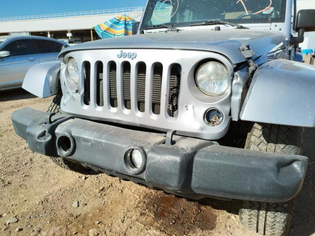 Photo 9 from auction – 2014 JEEP WRANGLER U with VIN 1C4BJWEG0EL272875