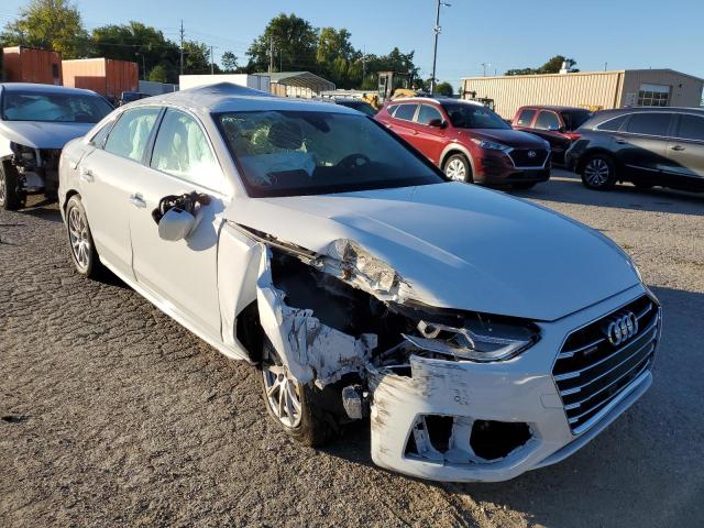 AUDI A4 2022 with VIN WAUABAF41NN002667 - Photo from auction