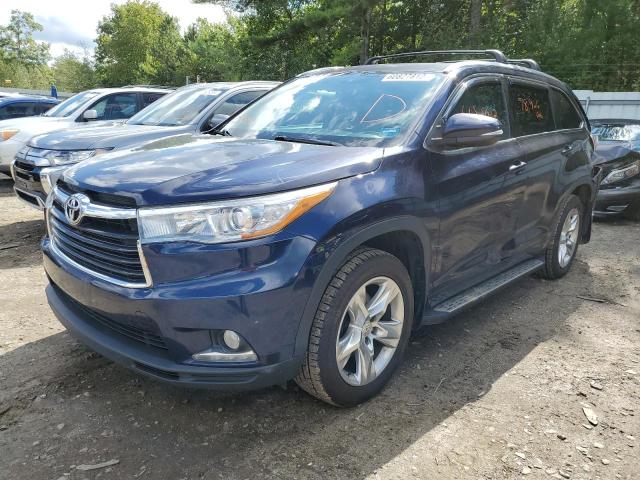 Photo 2 from auction – 2015 TOYOTA HIGHLANDER with VIN 5TDDKRFH5FS196200
